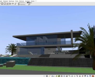 Architektur Visualisierung von Großprojekten