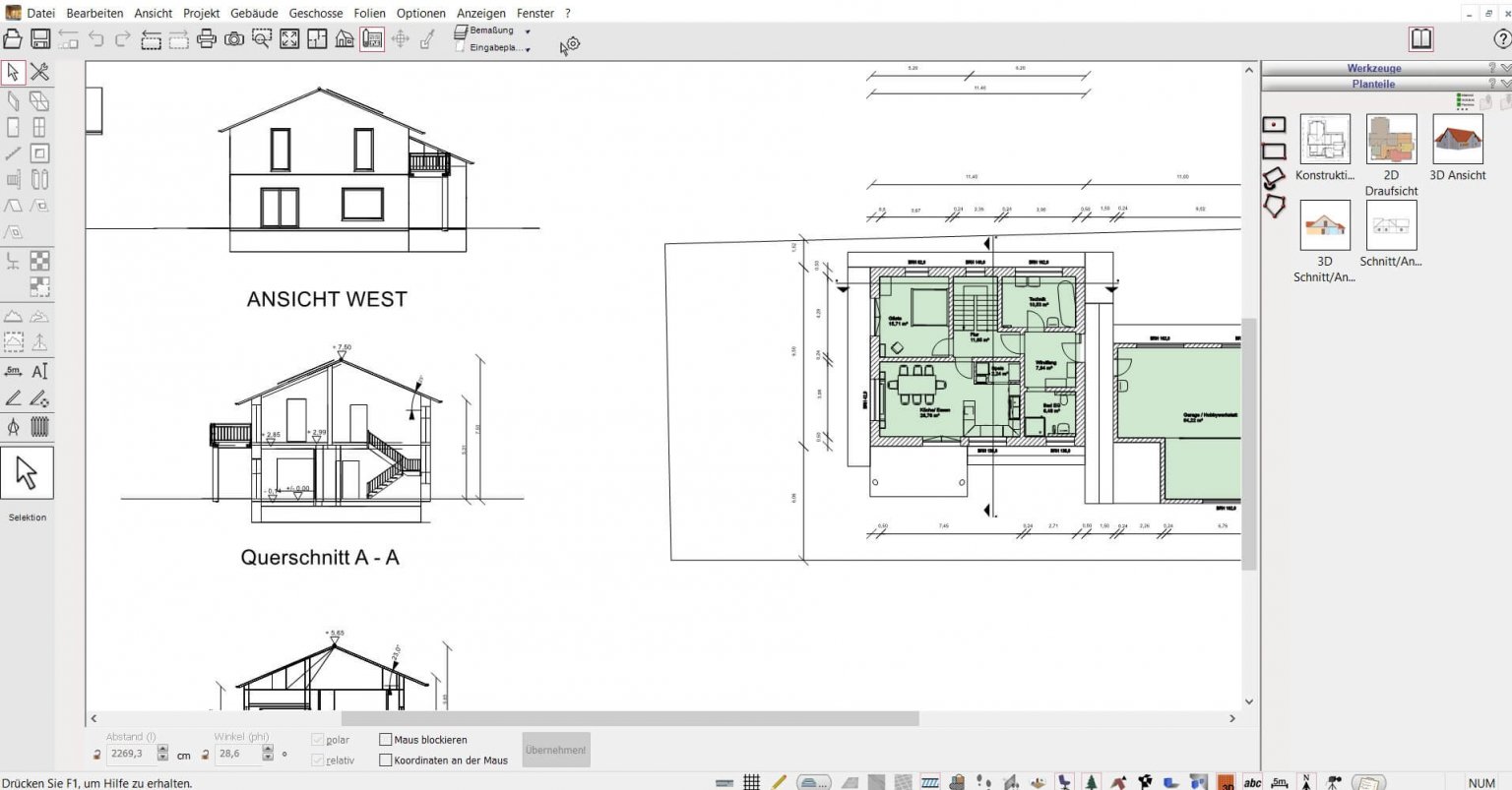 3D Architekturprogramm für private Bauherren