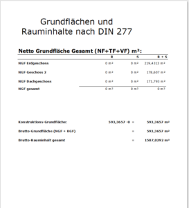 Raumbuch mit dem Plan7Architekt erstellen