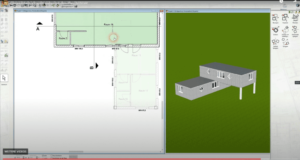 Containerhaus selber planen in 2D und 3D