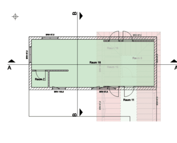 Mit dem Plan7Architekt können Sie Baupläne für den Bauantrag erstellen