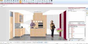 Küche virtuell in 3D planen mit dem Plan7Architekt