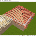 Zeltdach planen in 2D/3D mit der Plan7Architekt Software