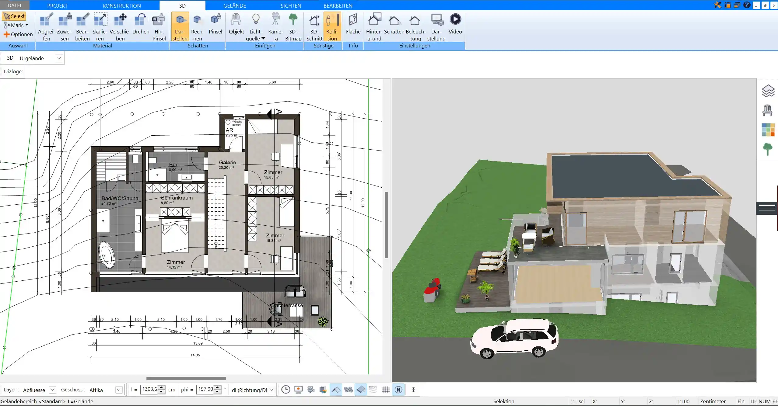 Haus selber planen mit dem Plan7Architekt