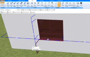 Brüstungshöhe im 3D Modus im Plan7Architekt ändern