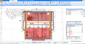 Dachschrägen werden im Plan7Architekt automatisch berechnet und gezeichnet