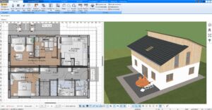 Mit dem Plan7Architekt lassen sich auch Passivhäuser nach deutschen Baustandards planen