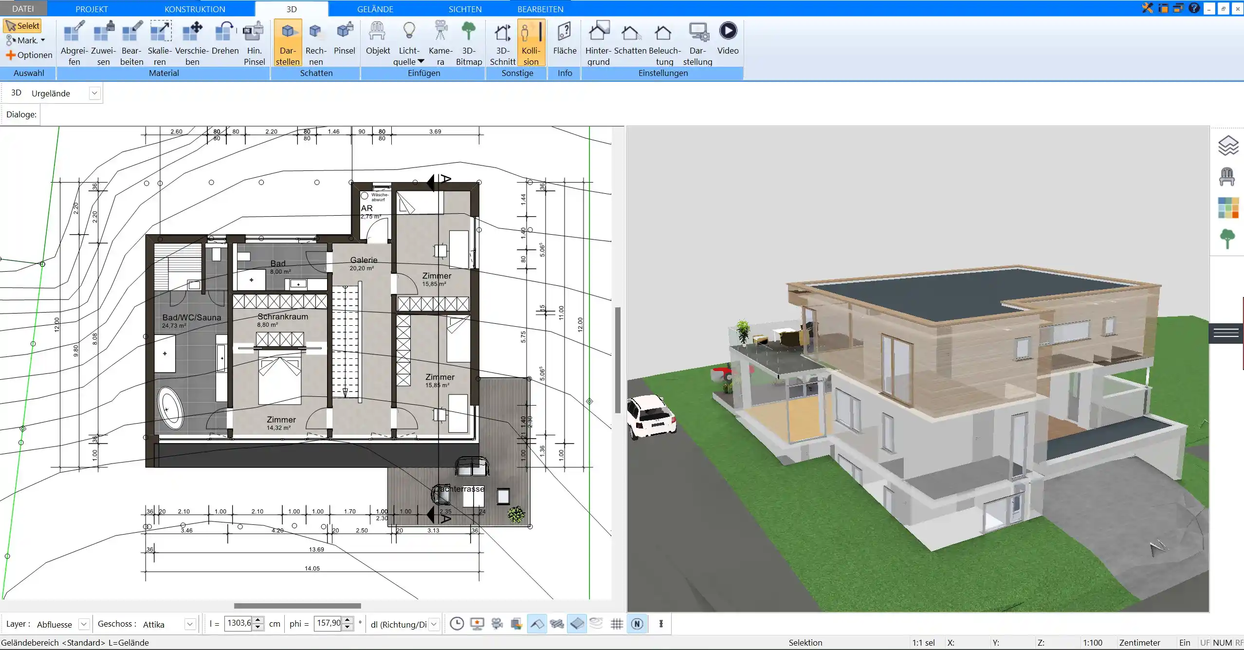 Niedrigenergiehaus Grundriss planen - Plan7Architekt