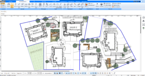 Freiflächenpläne können mit dem Plan7Architekt erstellt werden