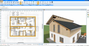 Im Plan7Architekt kann die Kubatur eines Hauses automatisch berechnet werden