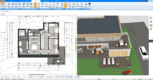 Im Plan7Architekt kann man das Esszimmer individuell planen