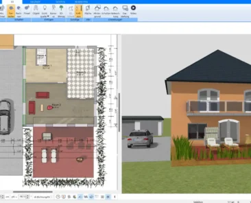 Im Plan7Architkt lässt sich das Grundstück ganz individuell planen und einstellen