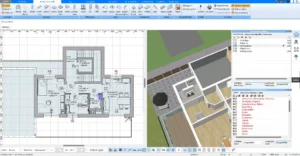 Mit dem Plan7Architekt können Sie auch das Gästezimmer nach deutschen Baustandards planen