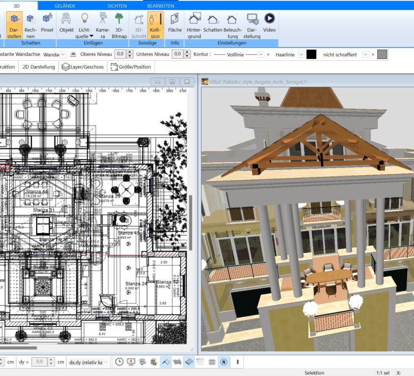 Plan7Architekt Software zur 3D Visualisierung für Immobilien