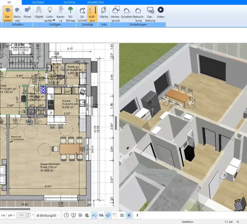 Planen Sie mit dem Plan7Architekt Ihr Home Gym selbst