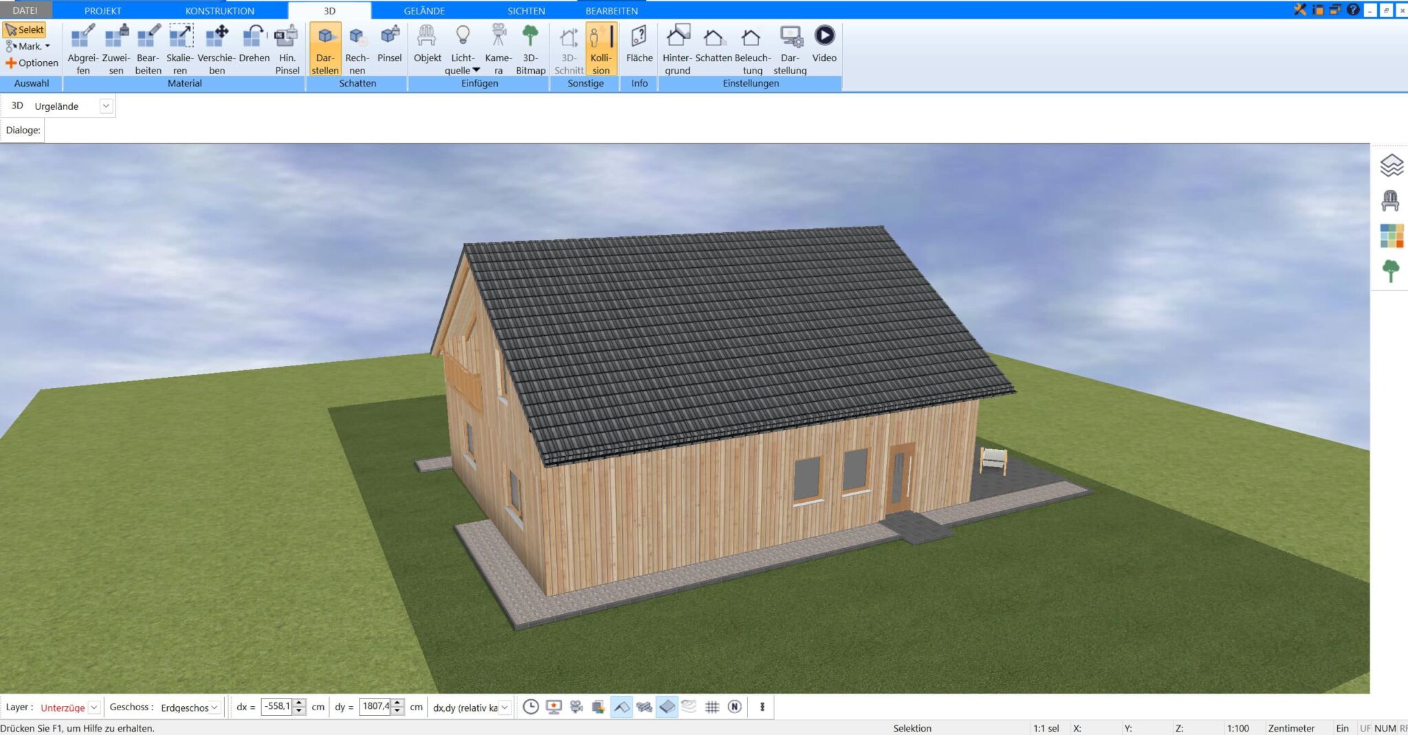 Gegeben Ist Das Abgebildete Schrägbild Eines Hauses Was ist die Traufseite eines Hauses? - Aufklärung