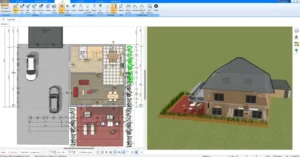 Im Plan7Architekt lässt sich die Fassade eines Hauses ganz individuell gestalten