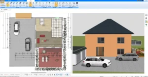 Im Plan7Architekt lassen sich alle Fundament-Arten nach deutschen Baustandards planen