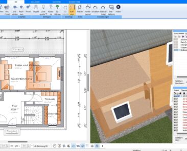 Mit dem Plan7Architekt lässt sich der Kellerausbau planen