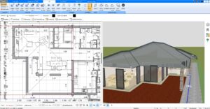 Mit dem Plan7Architekt lassen siche Grundrisse amerikanischer Häuser planen