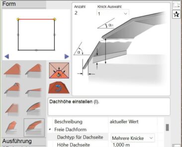 Mansardendach im Plan7Architekt