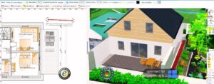 Innenraum Planung mit 3D CAD Software von Plan7Architekt