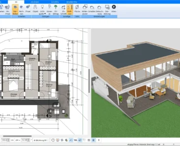 Mit dem Plan7Architekt können Sie Ihren Kellerboden vorher virtuell in verschiedenen Farben betrachten