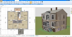 2D- und 3D-Planung für Ihren Keller – Visualisieren Sie die Raumaufteilung Ihres Kellers in parallelen 2D- und 3D-Ansichten.