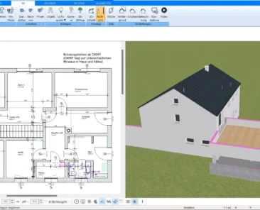 Effiziente Kelleranbauplanung – Planen Sie den Anbau Ihres Kellers präzise mit Plan7Architekt.