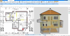 Mit dem Plan7Architekt lässt sich die Höhe jedes Stockwerks individuell planen und einstellen