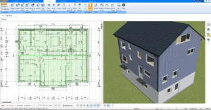 Mit dem Plan7Architekt planen private Bauherren das gesamte Haus und die Fassade nach deutschen Baustandards