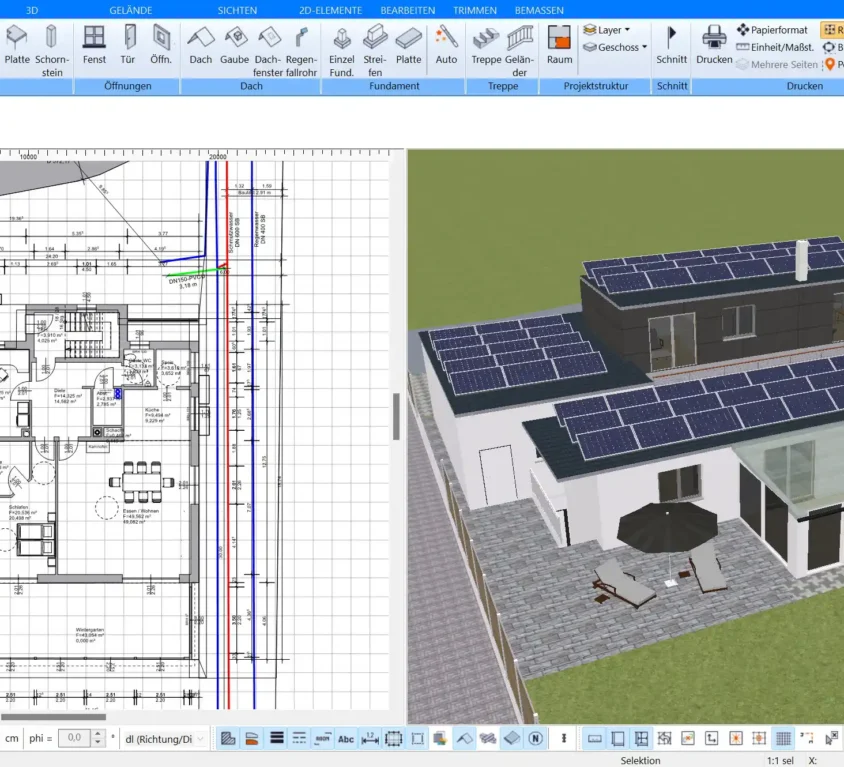 Mit dem Plan7Architekt planen private Bauherren energieeffiziente Häuser