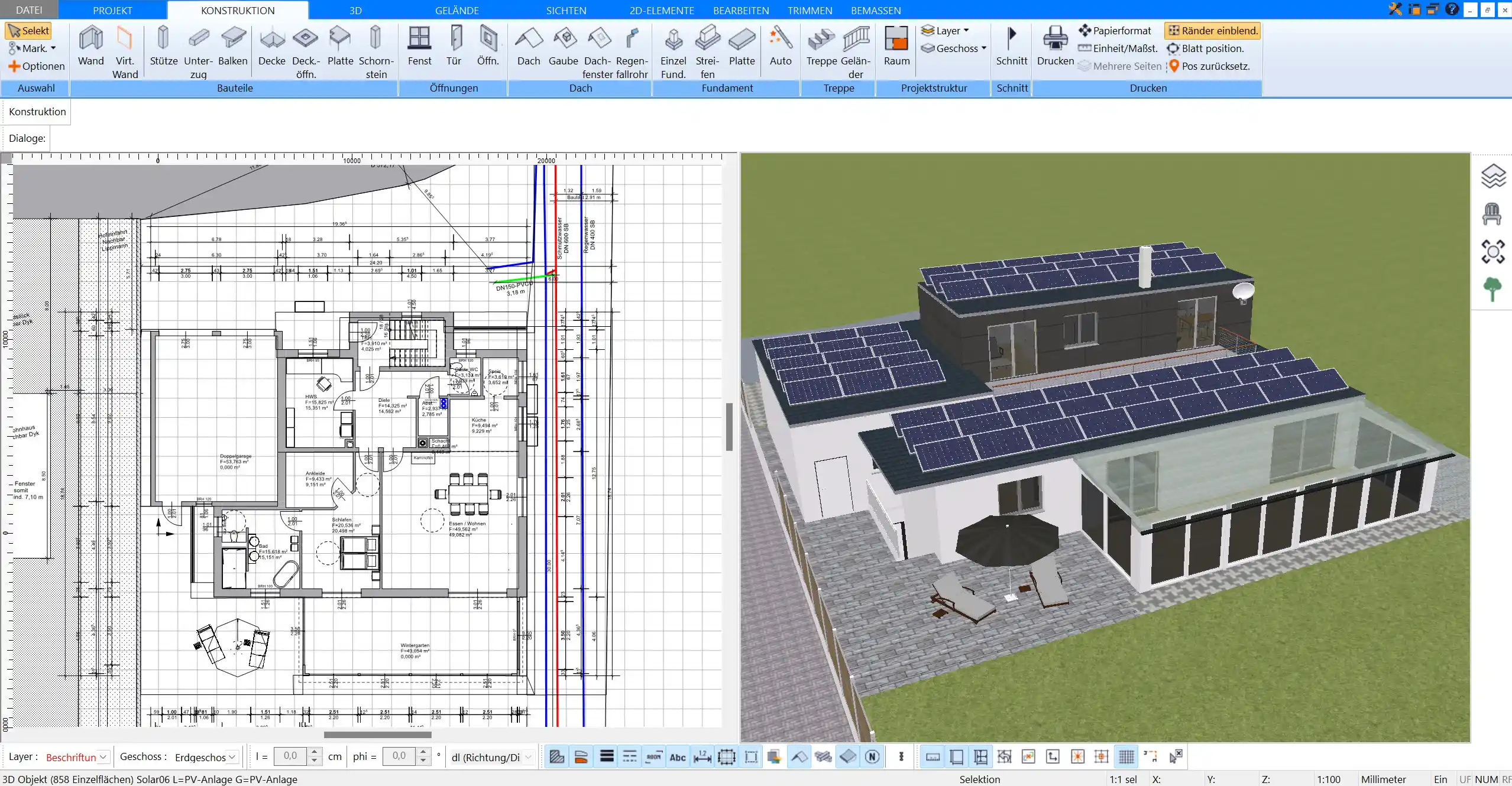 Mit dem Plan7Architekt planen private Bauherren energieeffiziente Häuser