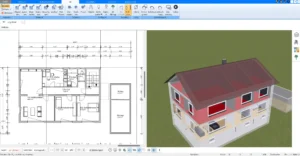 Mit dem Plan7Architekt plant man Fenster und Türen nach deutschen Baustandards