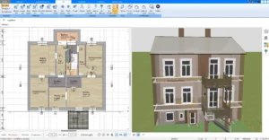 Planen Sie beheizte Flächen in 2D und 3D – Berechnen Sie den Grundriss und Flächen für einen besseren Überblick über den Gasverbrauch.