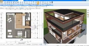 Der Plan7Architekt ist eine Hausplaner Software, mit der private Bauherren ihren Hausbau planen können