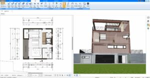 Die Flächenberechnung im Plan7Architekt kann bei der Berechnung der Hausbau-Kosten helfen