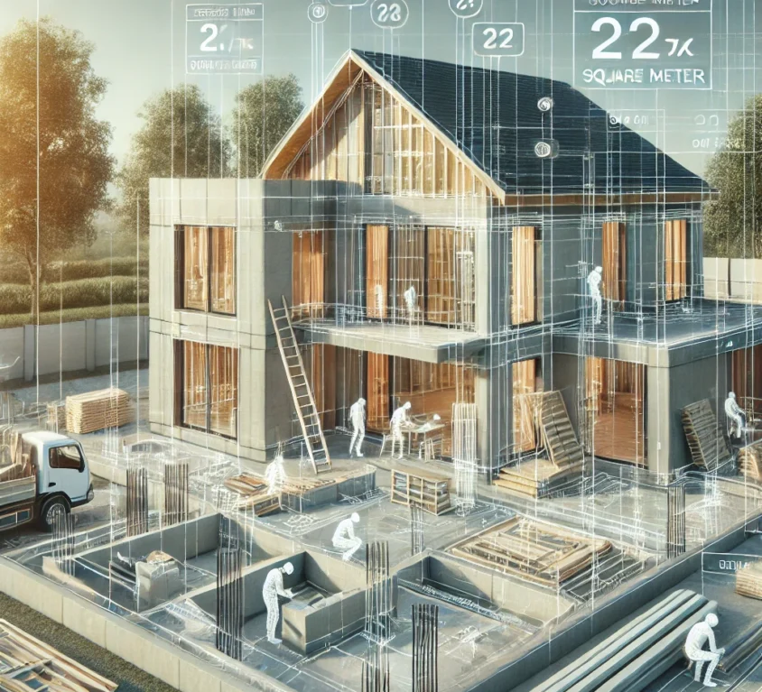 Hausbau Kosten pro qm berechnen