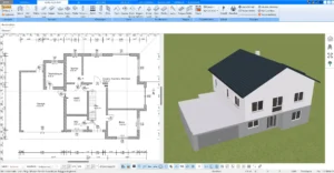 Mit dem Plan7Architekt können Sie beim Hausbau selber Vorarbeit leisten und mit dem Architekten zusammenarbeiten