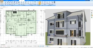 Mit dem Plan7Architekt lässt sich das Einfamilienhaus zum Mehrfamilienhaus nach deutschen Baustandards planen