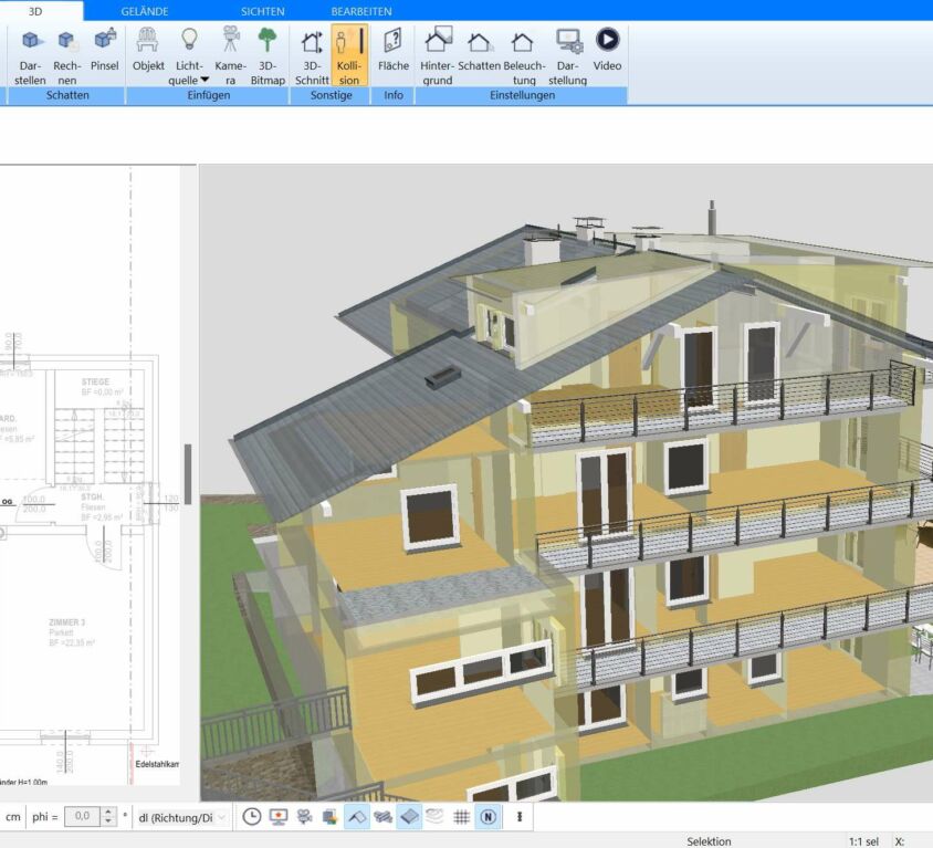 Planen Sie Ihr Haus mit Einliegerwohnung mit dem Plan7Architekt