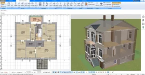 Mit dem Plan7Architekt können alle notwendigen Unterlagen für einen Bauplan erstellt werden