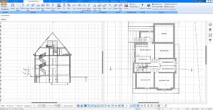 Mit dem Plan7Architekt lassen sich Baupläne erstellen und vorher in 3D Visualisieren und damit lassen sich auch Konflikte mit dem Nachbarn besser vermeiden