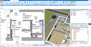 Die intuitive Benutzeroberfläche des Plan7Architekt erleichtert den Einstieg in die Gartenplanung