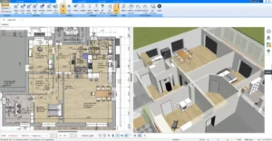 Eine Grundrissvorlage als Bilddatei hochladen und in Plan7Architekt anpassen – der erste Schritt zum digitalen Nachzeichnen