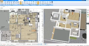 Eingabe der Grundstücksmaße in Plan7Architekt Exakte Planung auf schmaler Fläche