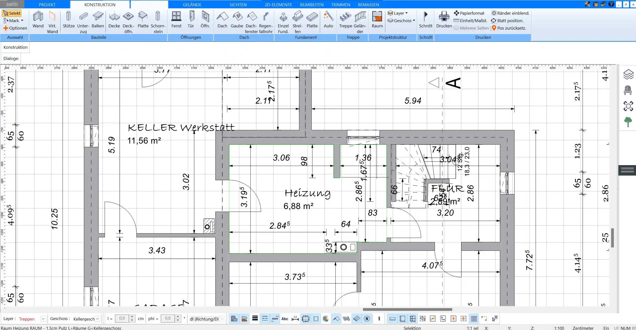 Erstellen Sie detaillierte Grundrisse in 2D mit Plan7Architekt – präzise und einfach