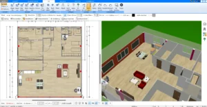 Erstellen Sie mit dem Plan7Architekt die perfekte Raumaufteilung für Ihr Traumhaus – flexibel und einfach anpassbar