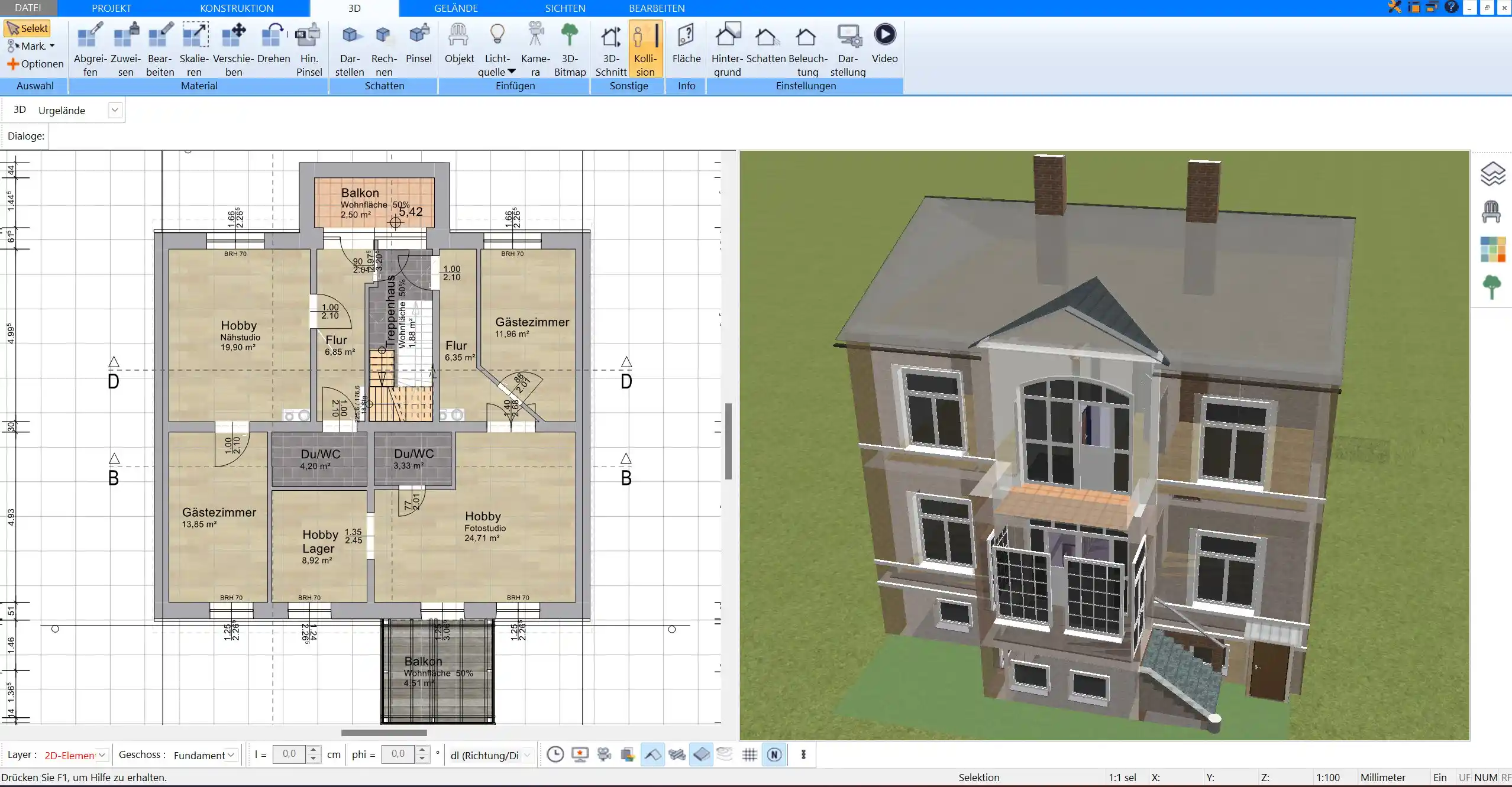 So importieren Sie Ihr Foto oder Ihre PDF-Datei in die Plan7Architekt-Software als Grundlage für den Grundriss