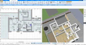 Definition der Grundfläche und Dimensionierung des Kühlhauses im Plan7Architekt